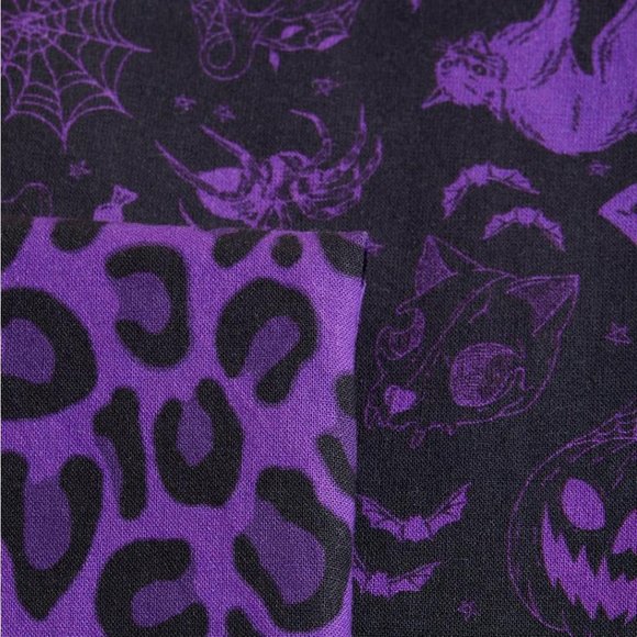 ❤️NWT VINTAGE TORRID HALLOWEEN DECOR KITCHEN TEA TOWEL DUO SEXY PINUP DECORATION - Picture 7 of 9